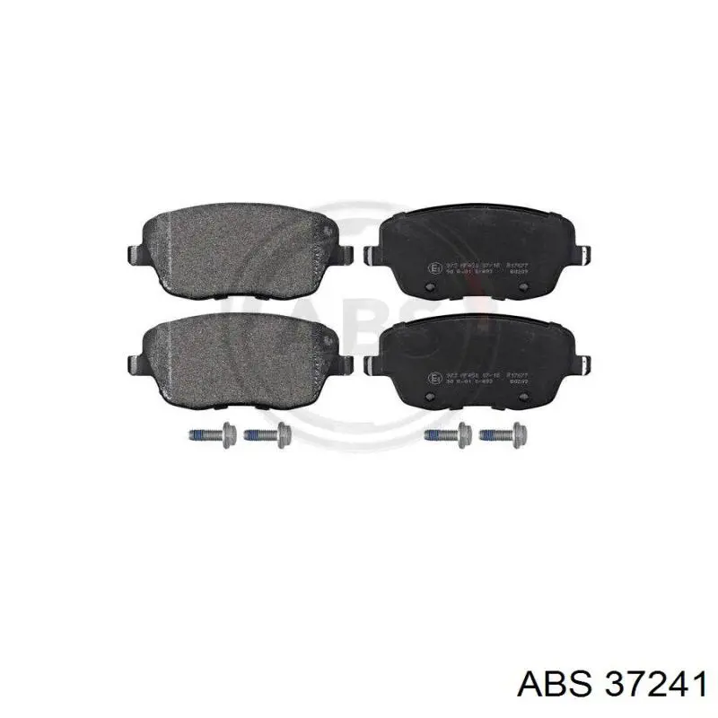 Compre 37241 ABS Sapatas do freio dianteiras de disco
