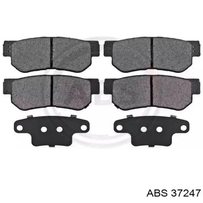 Sapatas do freio traseiras de disco ABS 37247 preço, a partir de 22,12 USD