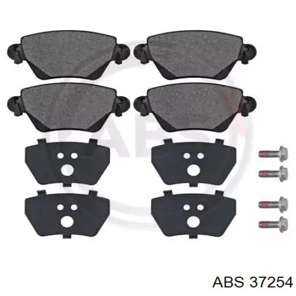 Sapatas do freio traseiras de disco ABS 37254 preço, a partir de 28,55 USD