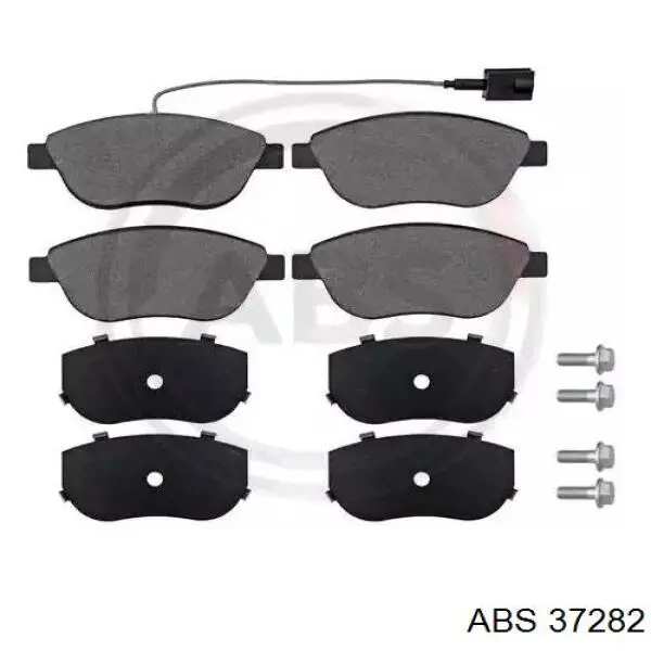 Sapatas do freio dianteiras de disco ABS 37282 preço, a partir de 35,26 USD