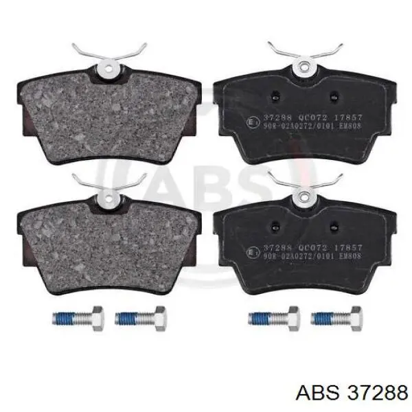 Sapatas do freio traseiras de disco ABS 37288 preço, a partir de 22,52 USD