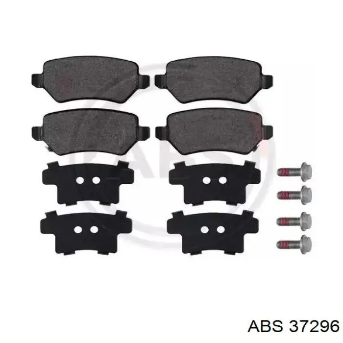 Sapatas do freio traseiras de disco ABS 37296 preço, a partir de 21,24 USD