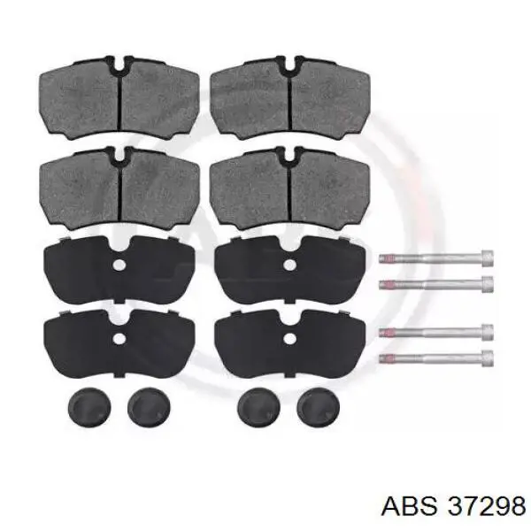 Sapatas do freio traseiras de disco ABS 37298 preço, a partir de 32,12 USD