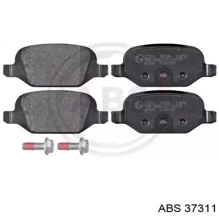 Sapatas do freio traseiras de disco ABS 37311 preço, a partir de 21,70 USD