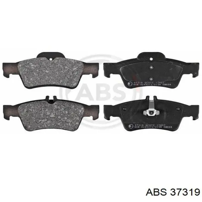 Sapatas do freio traseiras de disco ABS 37319 preço, a partir de 28,34 USD