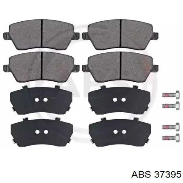 Sapatas do freio dianteiras de disco ABS 37395 preço, a partir de 25,14 USD