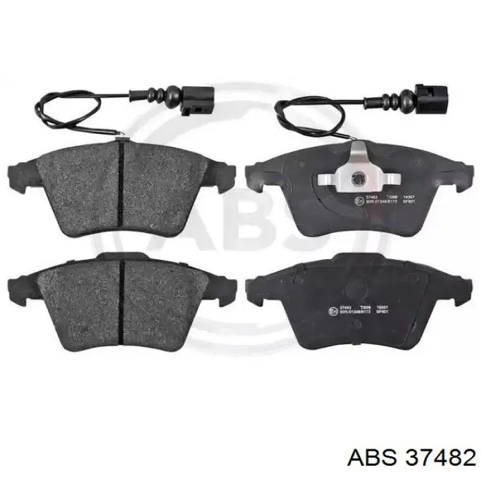 Sapatas do freio dianteiras de disco ABS 37482 preço, a partir de 52,66 USD