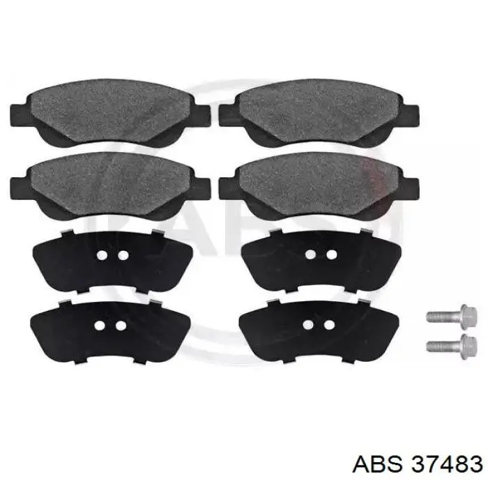 Sapatas do freio dianteiras de disco ABS 37483 preço, a partir de 24,96 USD