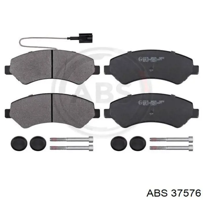 Sapatas do freio dianteiras de disco ABS 37576 preço, a partir de 42,26 USD