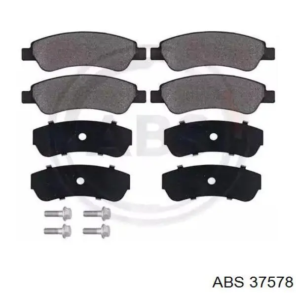 Sapatas do freio traseiras de disco ABS 37578 preço, a partir de 28,18 USD