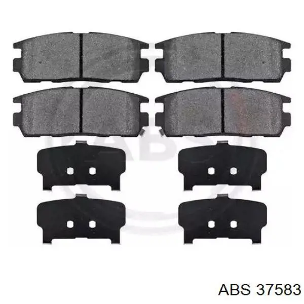 Sapatas do freio traseiras de disco ABS 37583 preço, a partir de 28,27 USD