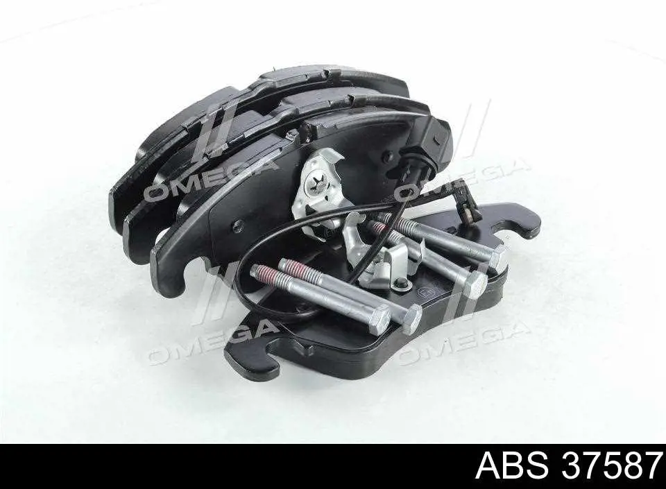 Compre 37587 ABS Sapatas do freio dianteiras de disco