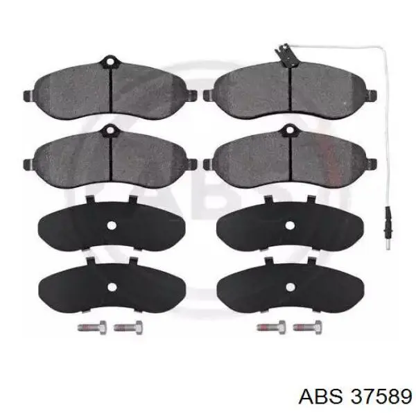 Sapatas do freio dianteiras de disco ABS 37589 preço, a partir de 36,95 USD