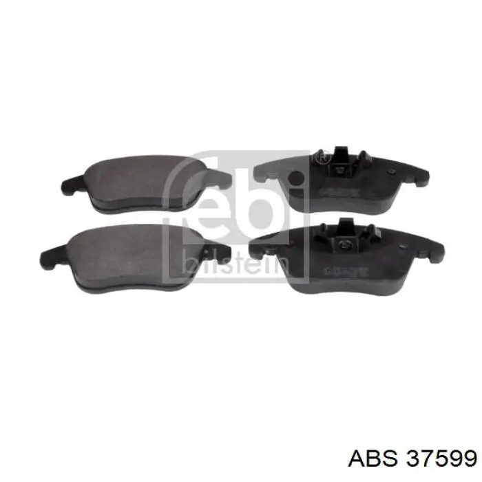Sapatas do freio dianteiras de disco ABS 37599 preço, a partir de 38,82 USD