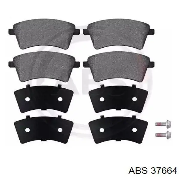 Sapatas do freio dianteiras de disco ABS 37664 preço, a partir de 32,55 USD