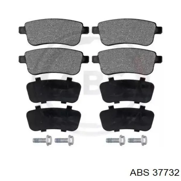 Sapatas do freio traseiras de disco ABS 37732 preço, a partir de 27,29 USD