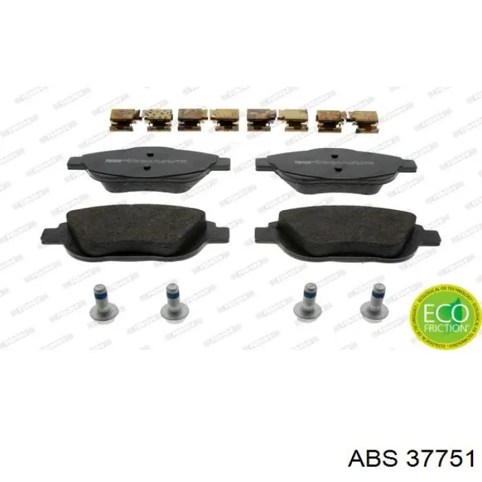 Sapatas do freio dianteiras de disco ABS 37751 preço, a partir de 36,34 USD