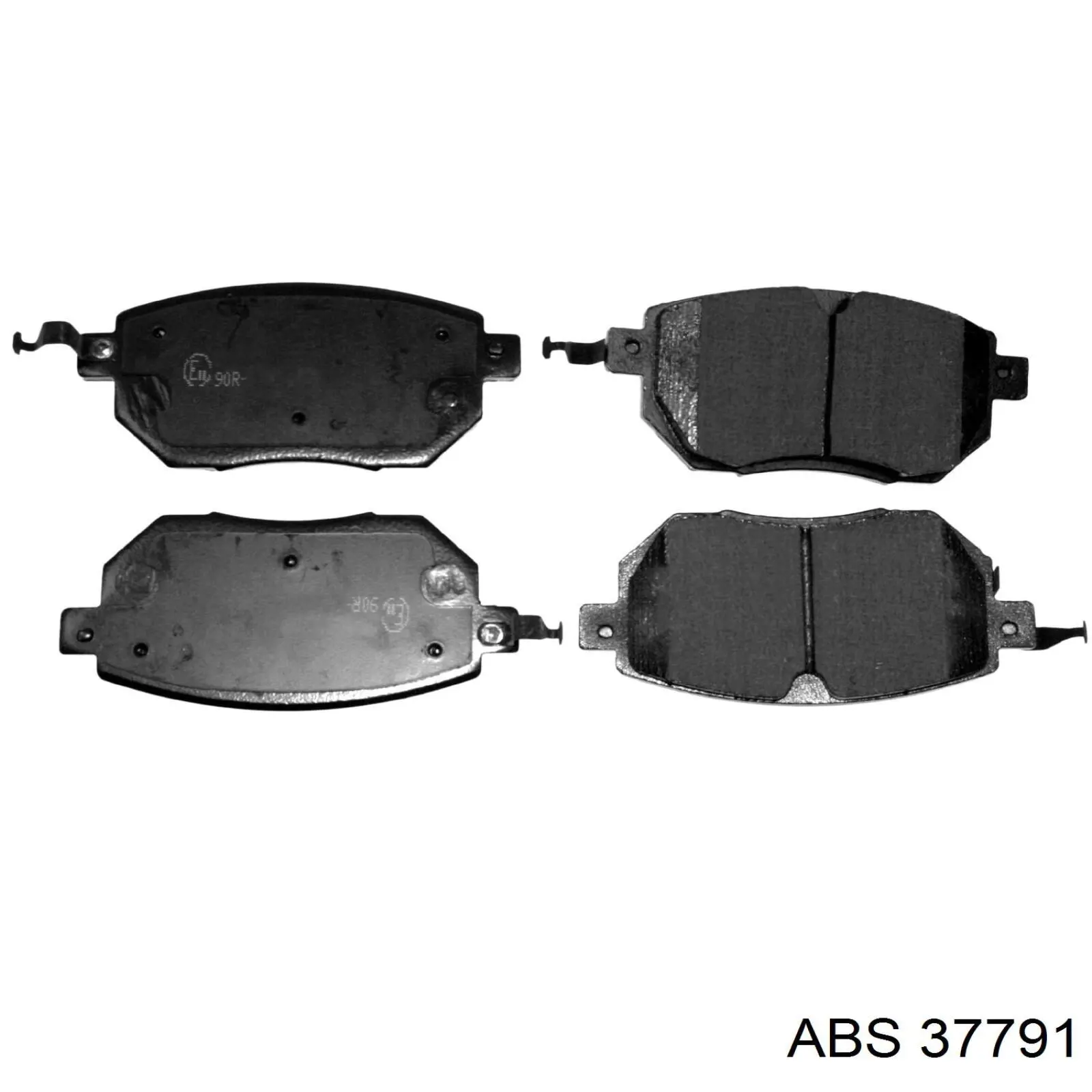 Compre 37791 ABS Sapatas do freio dianteiras de disco