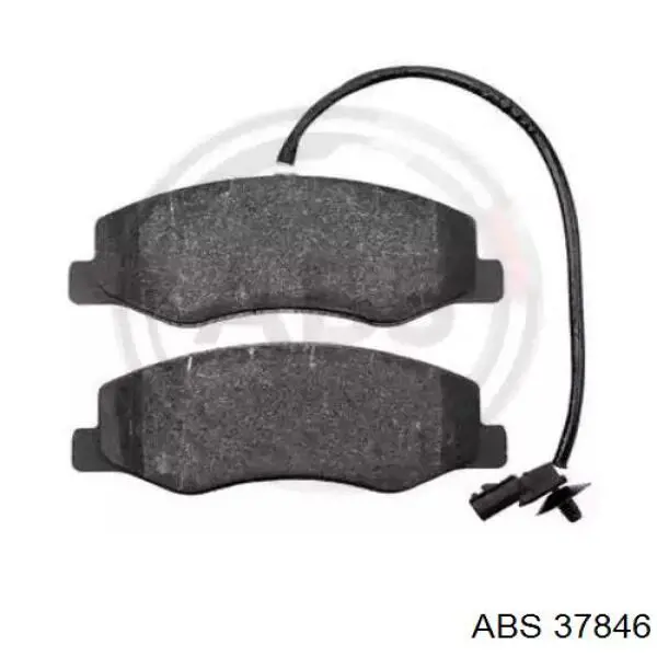 Sapatas do freio traseiras de disco ABS 37846 preço, a partir de 39,74 USD
