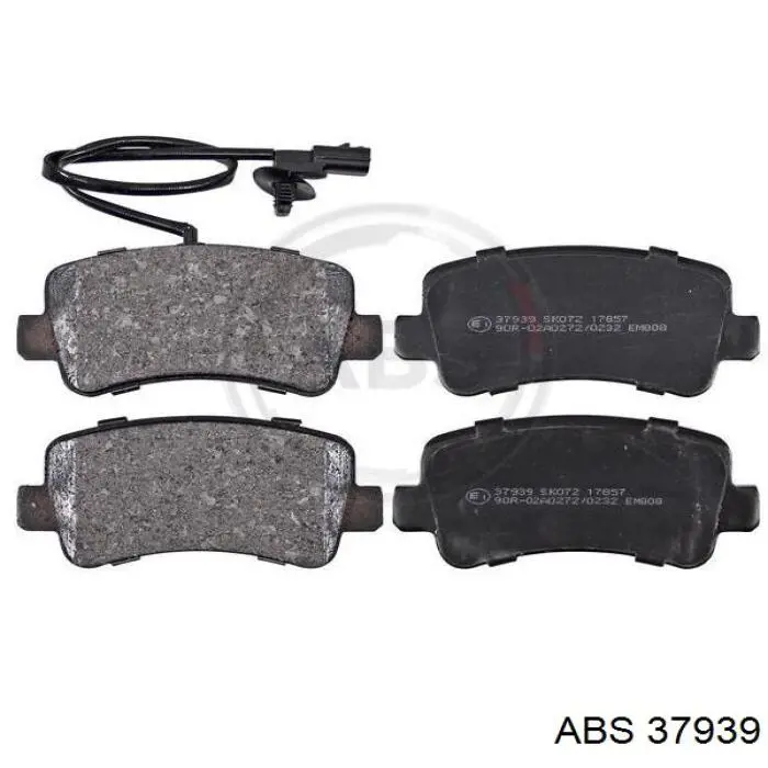 Sapatas do freio traseiras de disco ABS 37939 preço, a partir de 32,99 USD