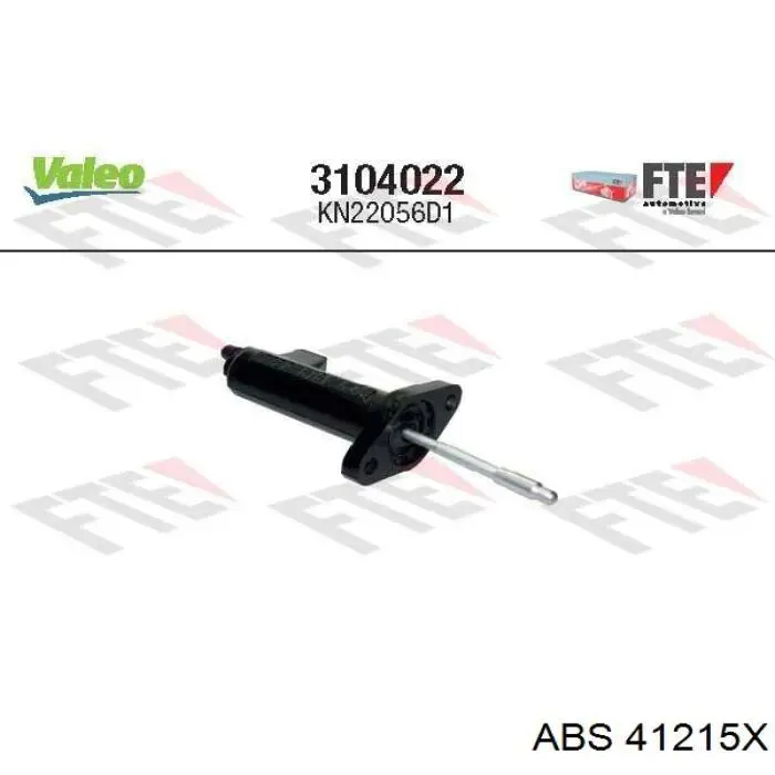 Cilindro de trabalho de embraiagem ABS 41215X preço, a partir de 43,69 USD