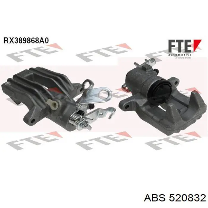 Compre 520832 ABS Suporte do freio traseiro direito