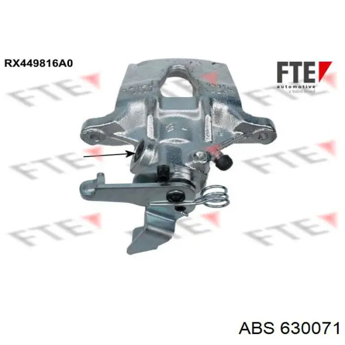 Compre 630071 ABS Suporte do freio traseiro esquerdo