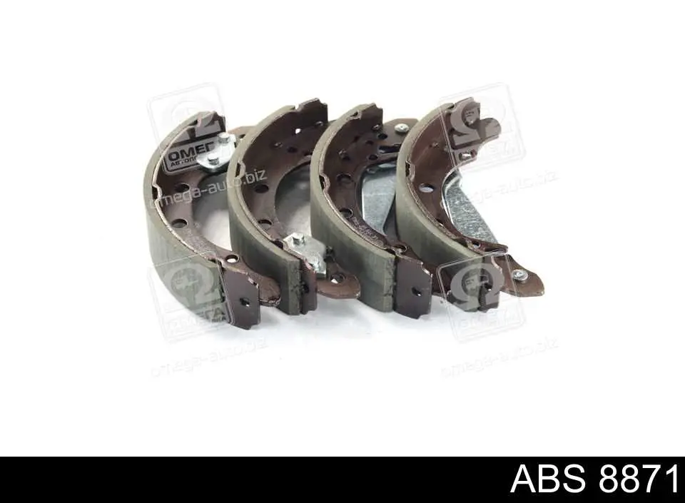 Sapatas do freio traseiras de tambor ABS 8871 preço, a partir de 27,21 USD