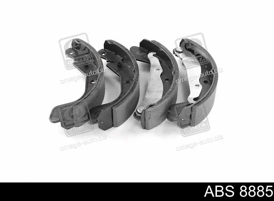 Sapatas do freio traseiras de tambor ABS 8885 preço, a partir de 25,85 USD