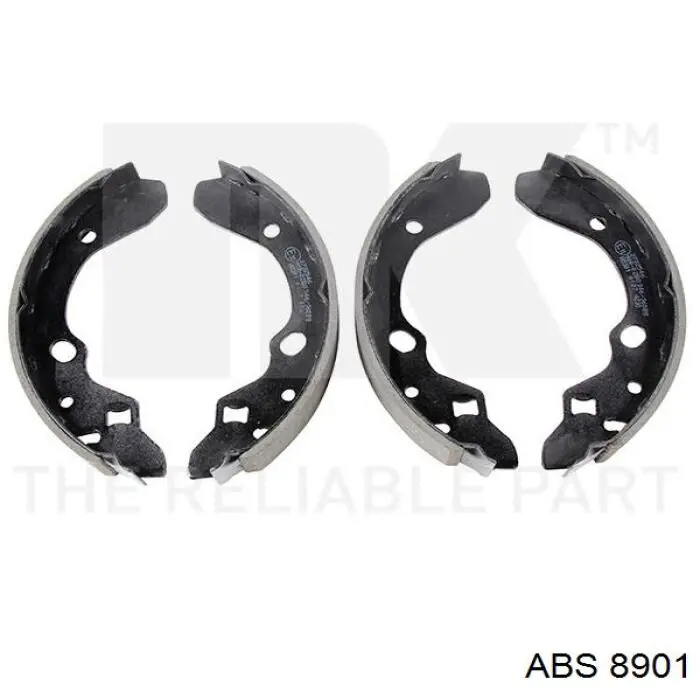 Sapatas do freio traseiras de tambor ABS 8901 preço, a partir de 22,14 USD