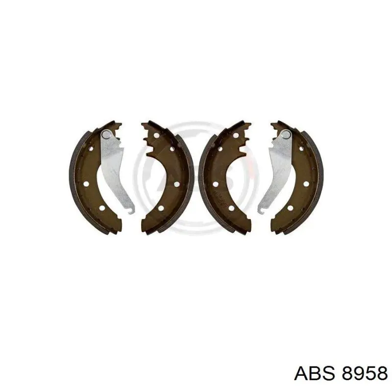 Sapatas do freio traseiras de tambor ABS 8958 preço, a partir de 64,20 USD