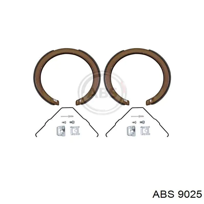Compre 9025 ABS Sapatas do freio de estacionamento