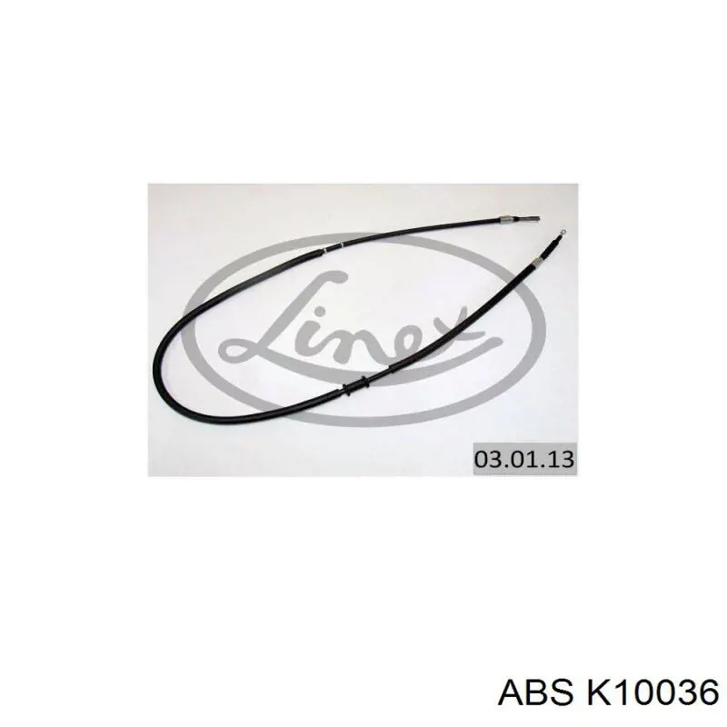 Compre K10036 ABS Cabo traseiro direito/esquerdo do freio de estacionamento