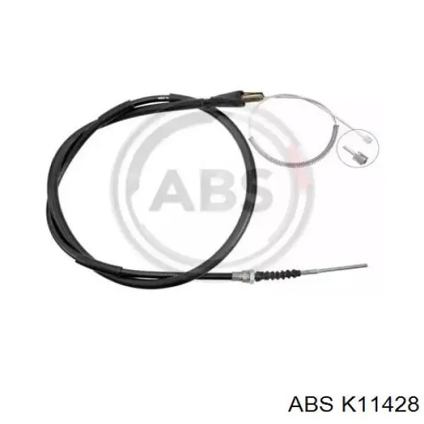 Compre MB256743 Mitsubishi Cabo do freio de estacionamento traseiro direito