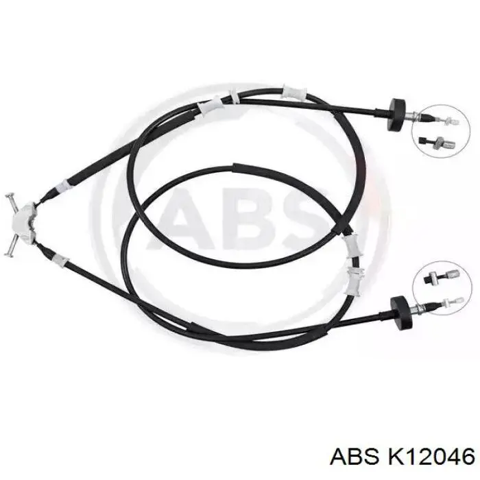 Cabo traseiro direito/esquerdo do freio de estacionamento ABS K12046 preço, a partir de 32,73 USD