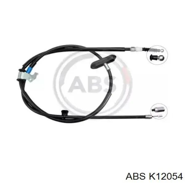 Cabo do freio de estacionamento traseiro esquerdo ABS K12054 preço, a partir de 35,94 USD