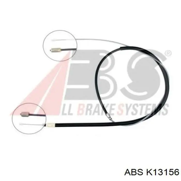Compre K13156 ABS Cabo traseiro direito/esquerdo do freio de estacionamento