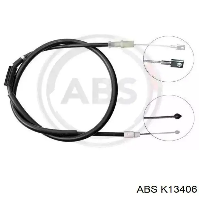 Cabo traseiro direito/esquerdo do freio de estacionamento ABS K13406 preço, a partir de 18,17 USD