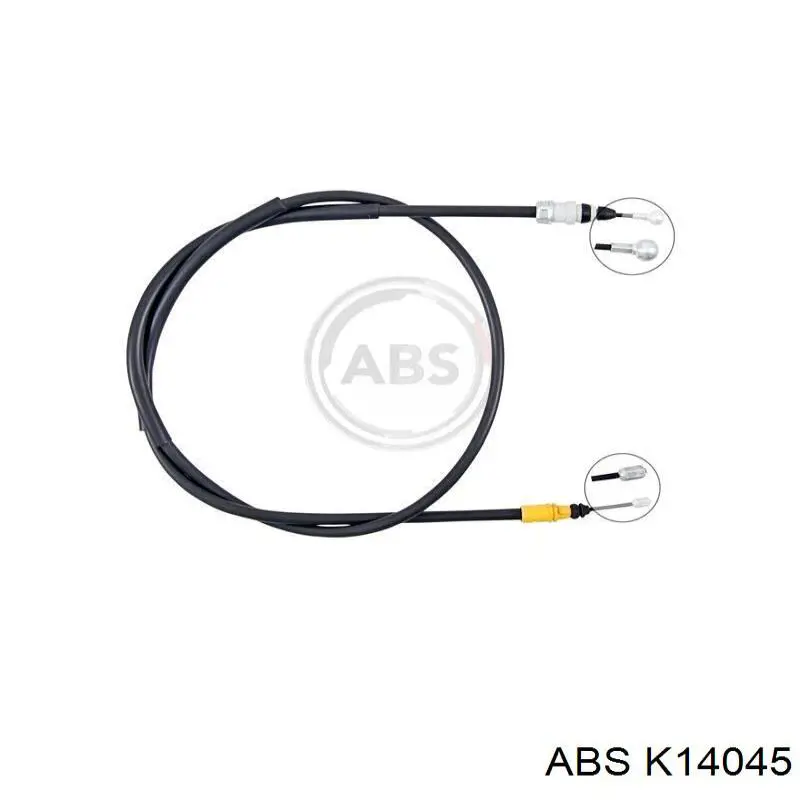 Compre 93868406 Opel Cabo do freio de estacionamento traseiro esquerdo