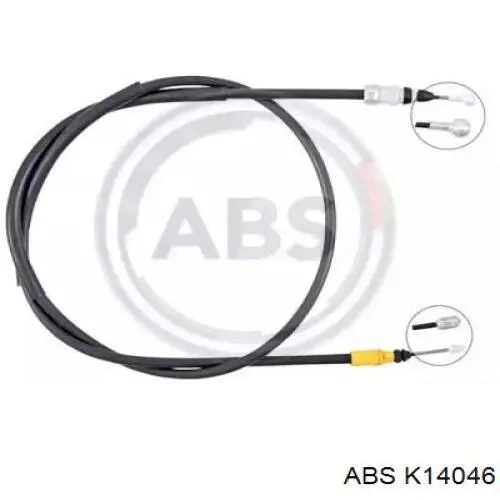 Compre 93459142 Opel Cabo do freio de estacionamento traseiro direito