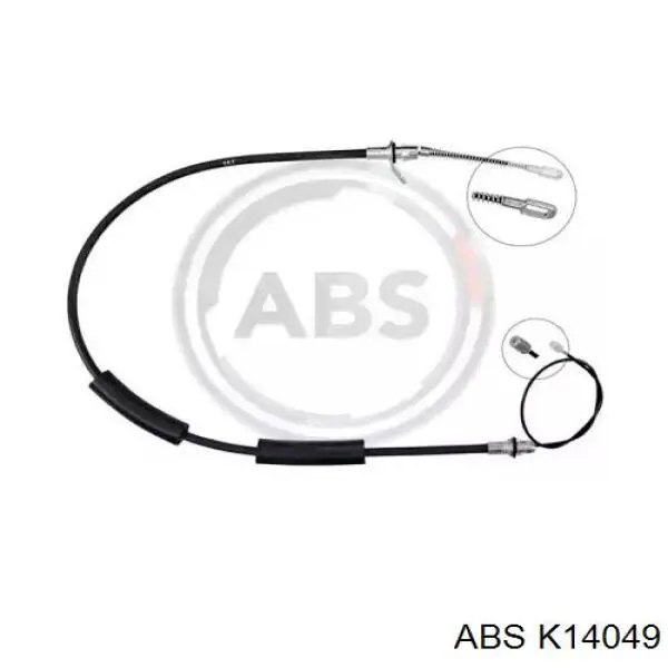 Compre 04721029AL Chrysler Cabo do freio de estacionamento traseiro esquerdo
