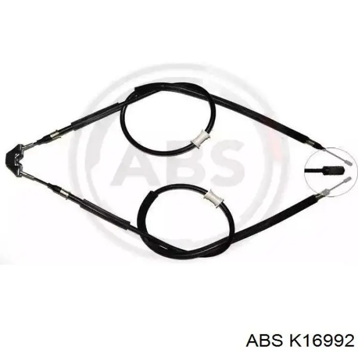 Cabo traseiro direito/esquerdo do freio de estacionamento ABS K16992 preço, a partir de 31,32 USD