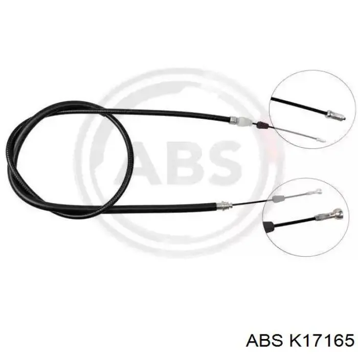 Cabo traseiro direito/esquerdo do freio de estacionamento ABS K17165 preço, a partir de 16,33 USD