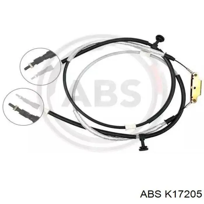 Cabo traseiro direito/esquerdo do freio de estacionamento ABS K17205 preço, a partir de 46,94 USD