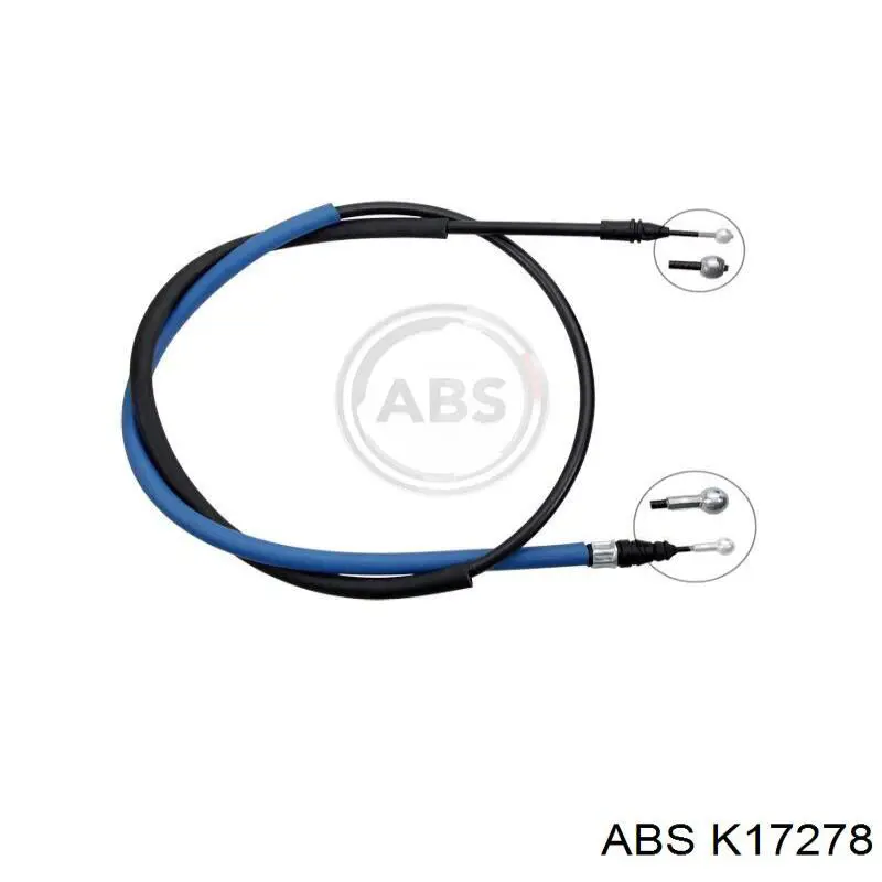 Compre K17278 ABS Cabo do freio de estacionamento traseiro esquerdo