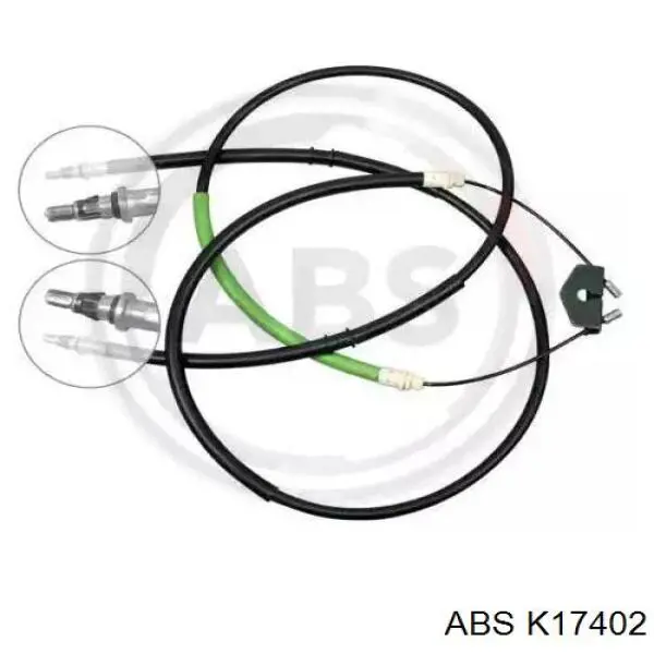Cabo traseiro direito/esquerdo do freio de estacionamento ABS K17402 preço, a partir de 31,34 USD