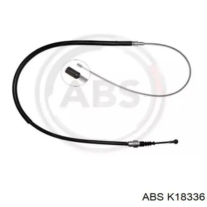 Cabo traseiro direito/esquerdo do freio de estacionamento ABS K18336 preço, a partir de 14,89 USD