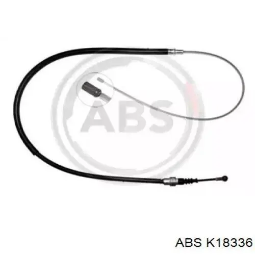 Compre K18336 ABS Cabo traseiro direito/esquerdo do freio de estacionamento