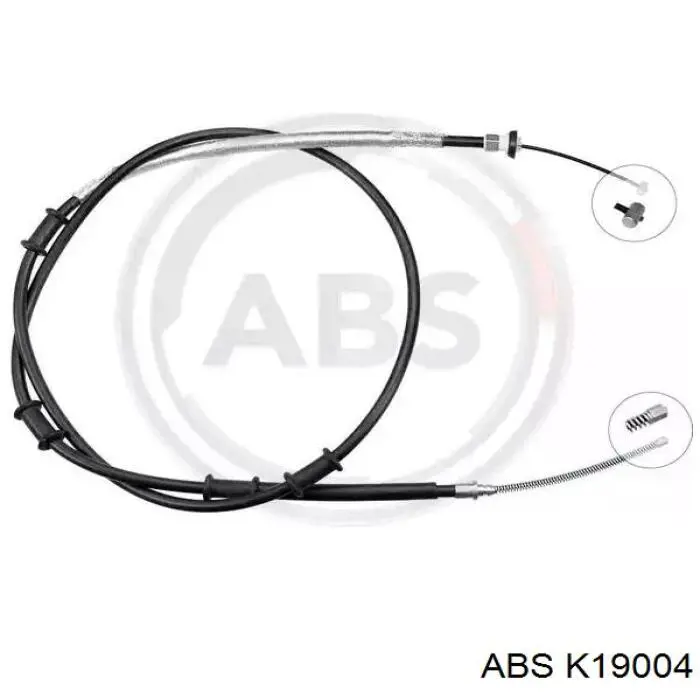 Cabo traseiro direito/esquerdo do freio de estacionamento 51882837 Fiat/Alfa/Lancia