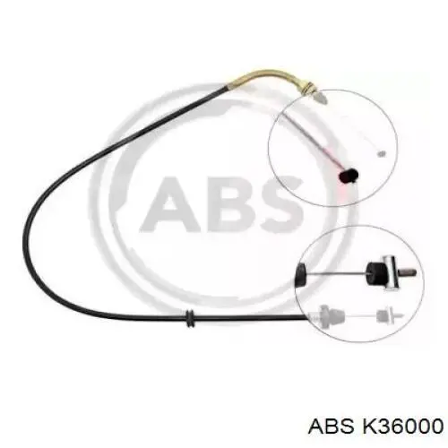 Cabo/pedal de gás (de acelerador) ABS K36000 preço, a partir de 16,62 USD